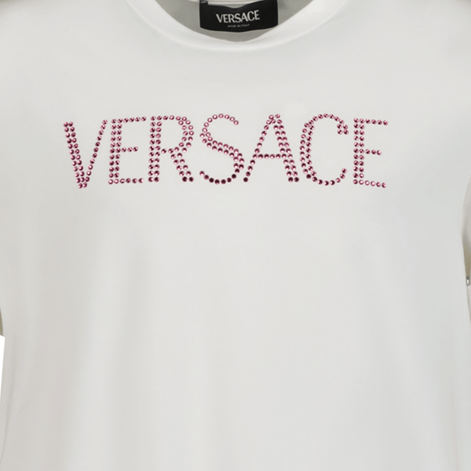 Versace Kinder Meisjes Jurk Licht Roze