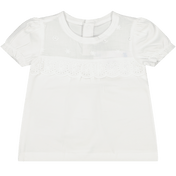 Mayoral Baby Meisjes T-Shirt Wit