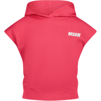 MSGM Kinder Trui Fuchsia 4Y