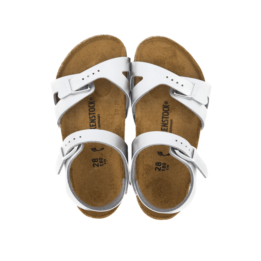 Birkenstock Kinder Meisjes Sandalen Zilver