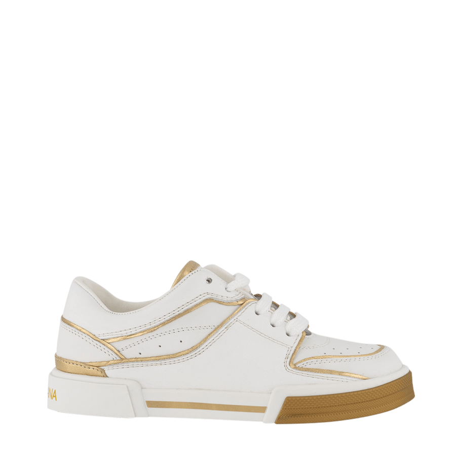 Dolce & Gabbana Girls Sneakers Gold