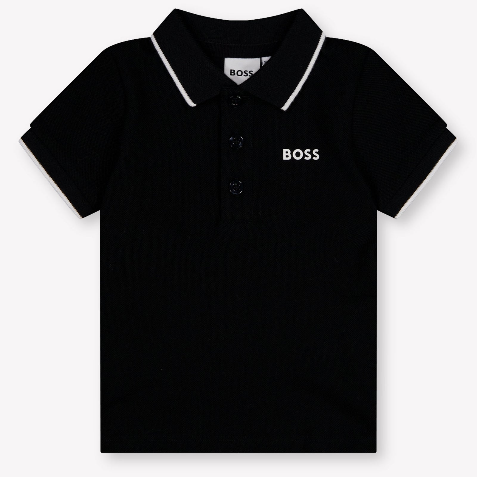 Boss Baby Boys Polo In Black