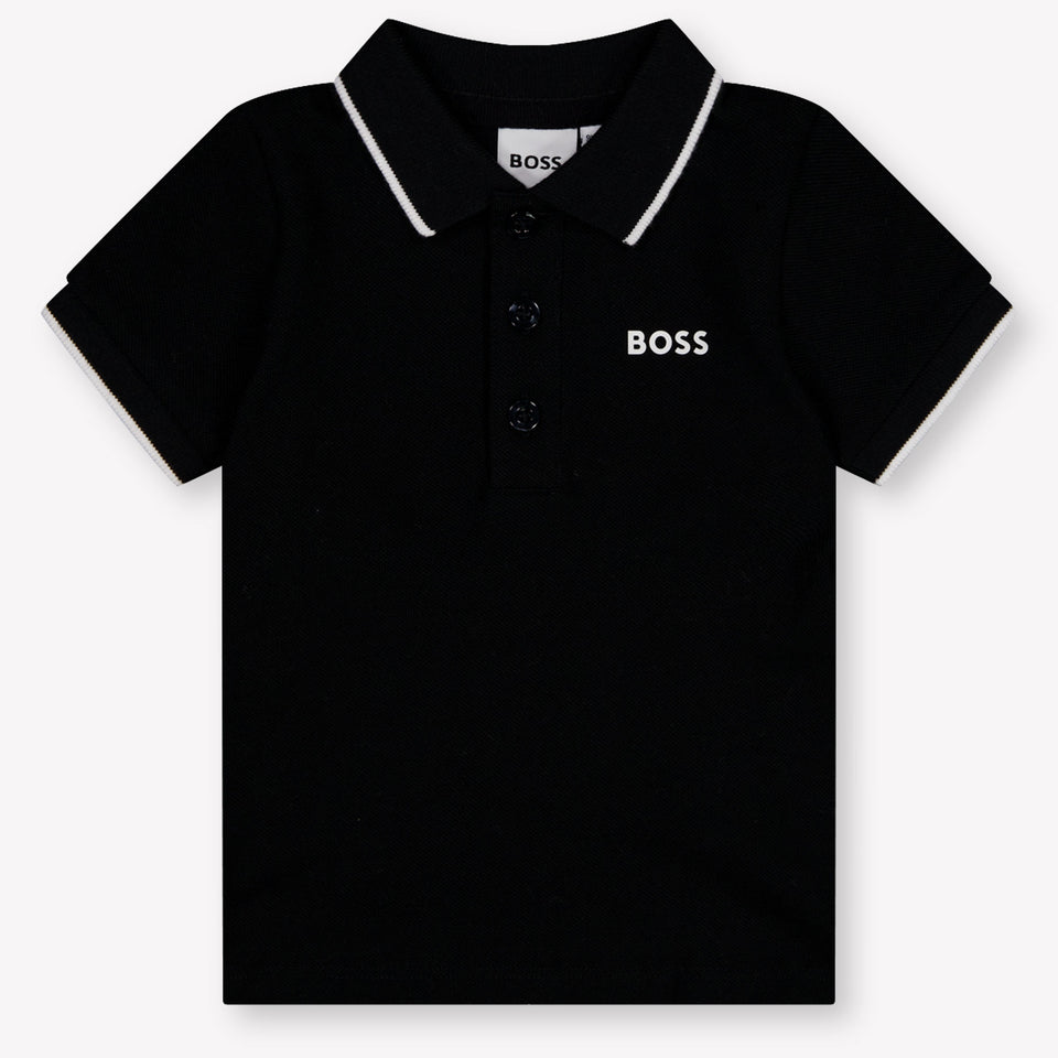 Boss Baby Boys Polo In Black