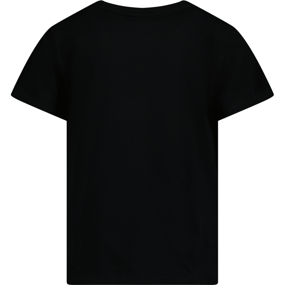 Versace Kinder Meisjes T-Shirt Zwart