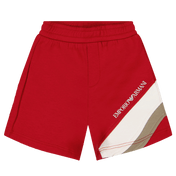Armani Baby Jongens Shorts Rood