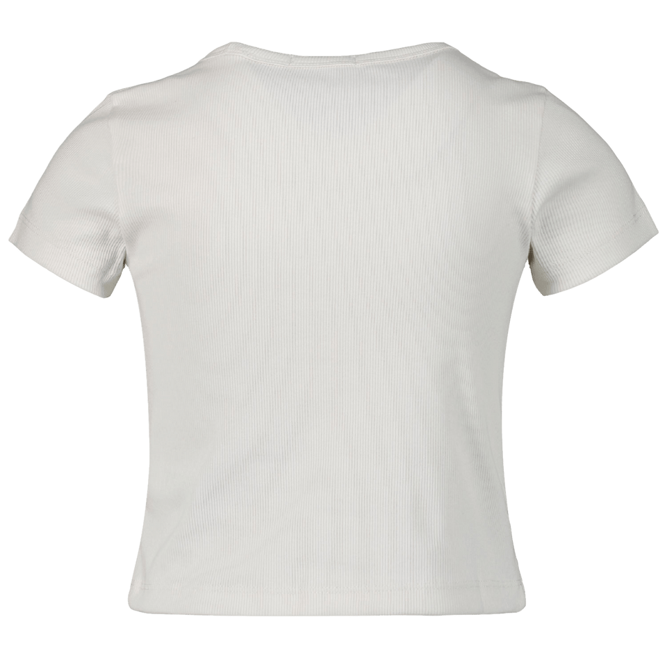 Calvin Klein Kinder Meisjes T-Shirt Wit