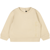 Balmain Baby Unisex Sweater Beige