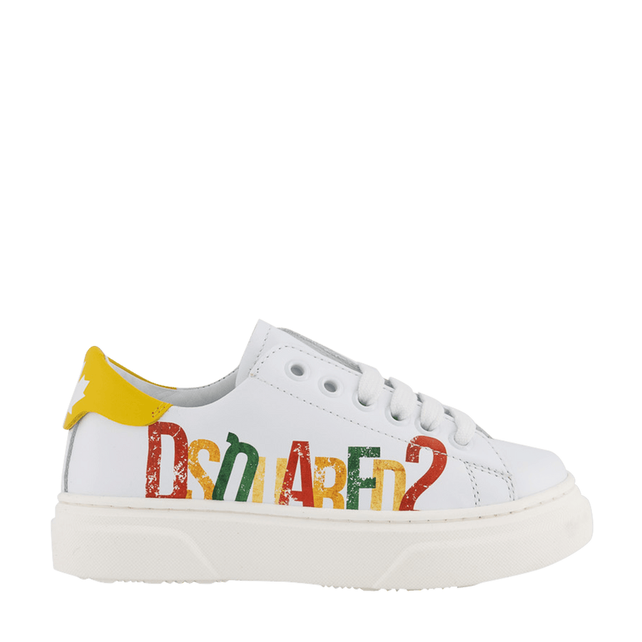 Dsquared2 Kinder Unisex Sneakers Wit