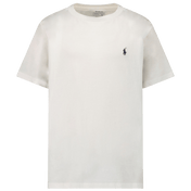 Ralph Lauren Kinder Jongens T-Shirt Wit