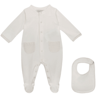 Armani Jongens Boxpakje Off White 3 mnd