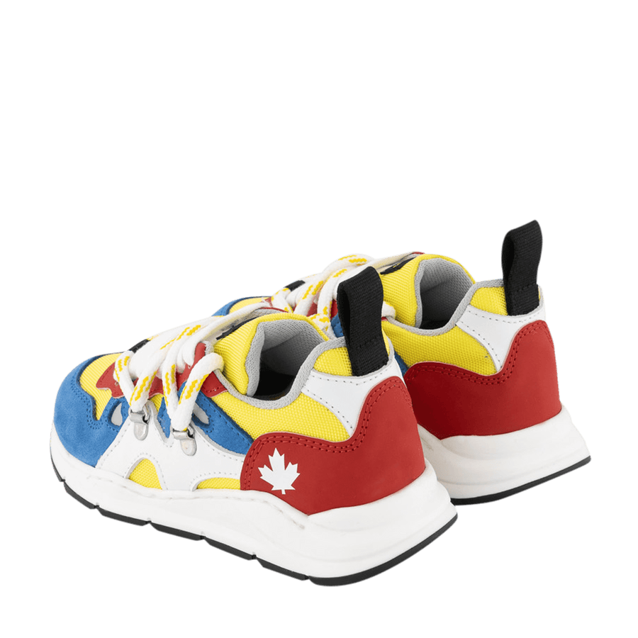 Dsquared2 Kinder Unisex Sneakers Geel