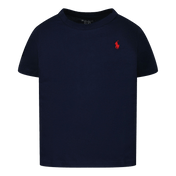 Ralph Lauren Kinder Jongens T-Shirt Navy