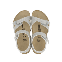 Birkenstock Kinder Meisjes Sandalen Zilver