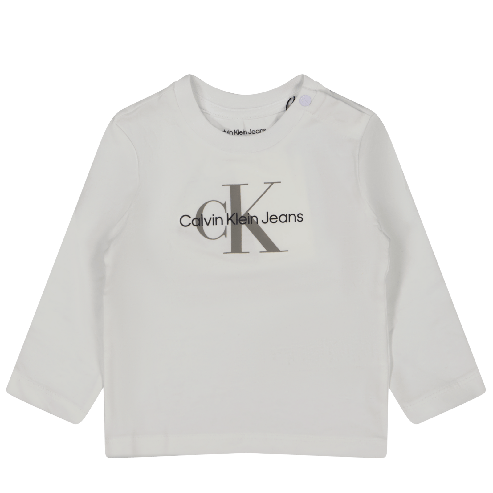 Calvin Klein Baby Unisex T-Shirt Wit 62