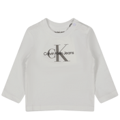 Calvin Klein Baby Unisex T-Shirt Wit