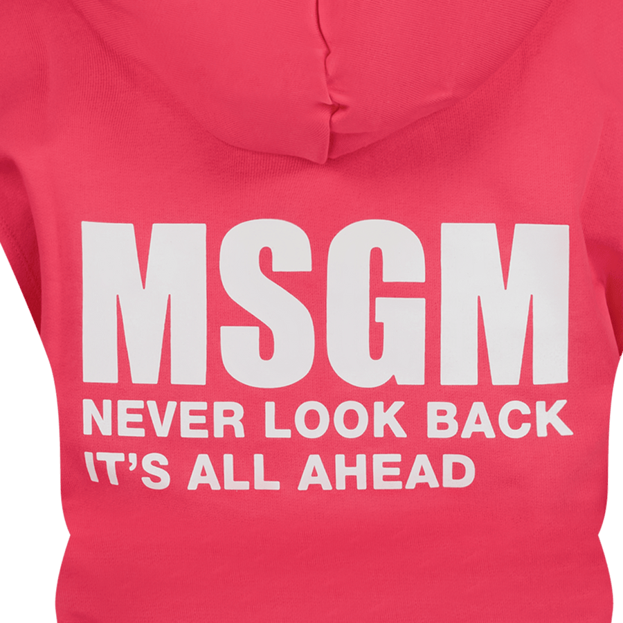 MSGM Kinder Trui Fuchsia