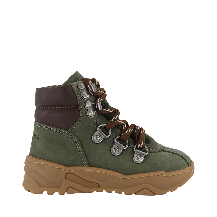 Armani Boys Sneakers Army