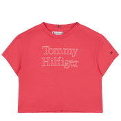 Tommy Hilfiger Baby Girls T-Shirt Fuchsia