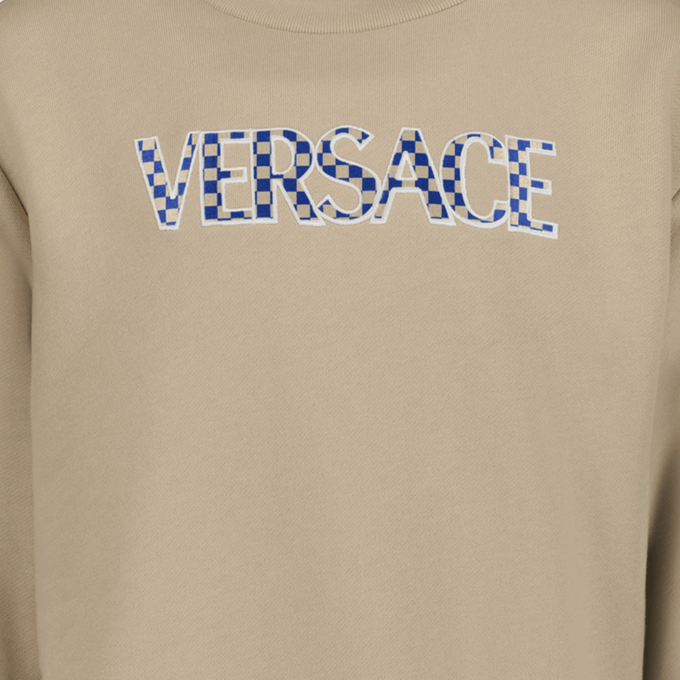 Versace Kinder Jongens Trui Beige