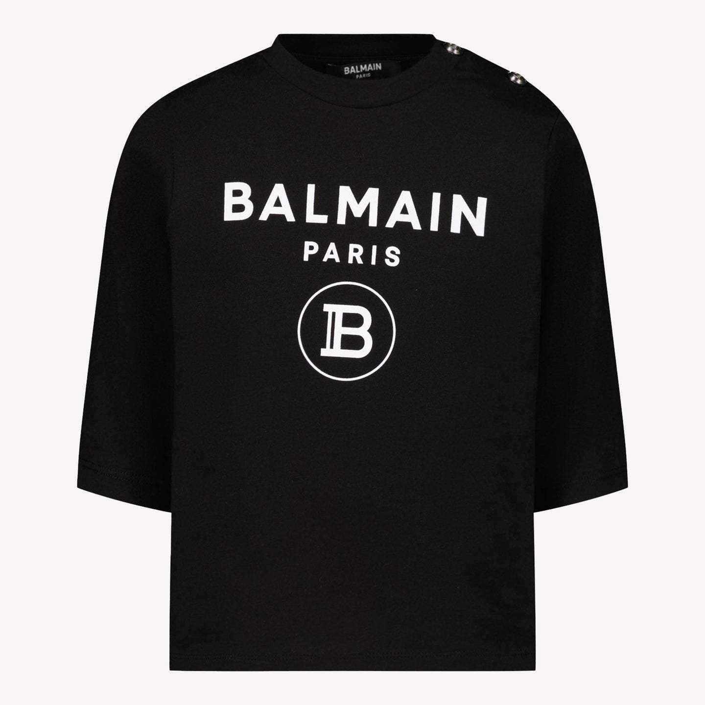 Balmain Baby Unisex T-shirt in Black