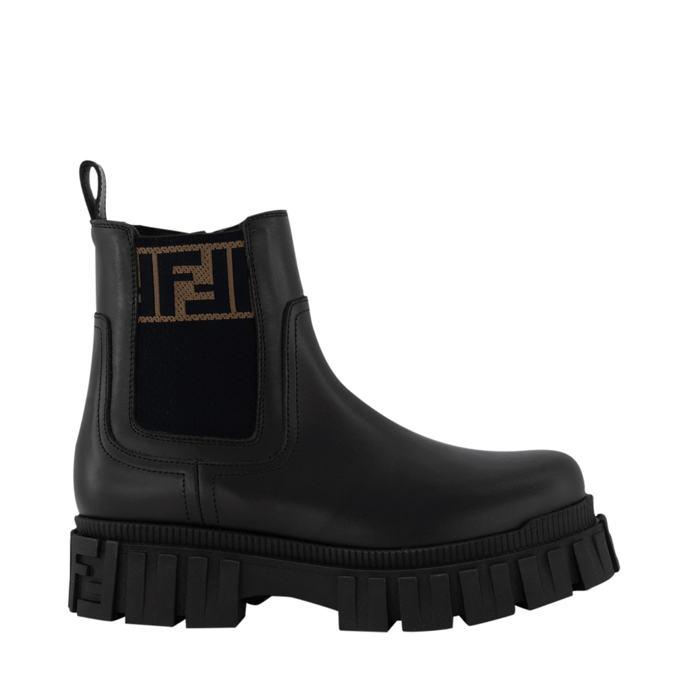 Fendi Kinder Unisex Laarzen Zwart 35