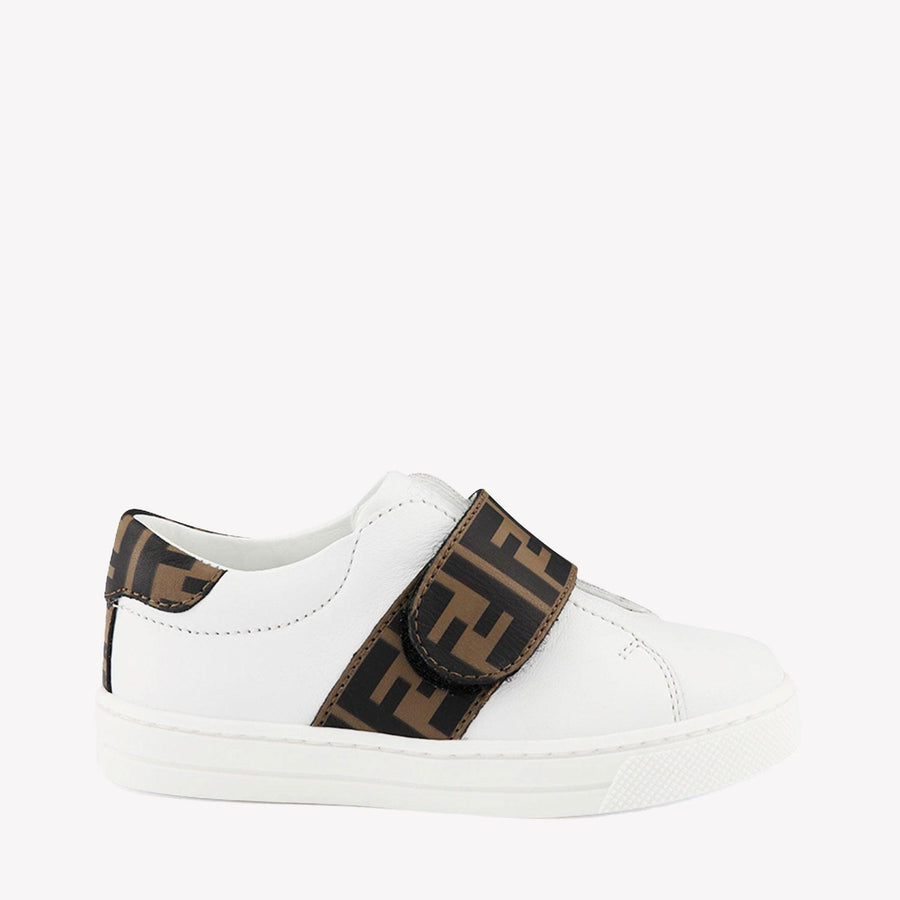 Fendi Kids Unisex Sneakers White