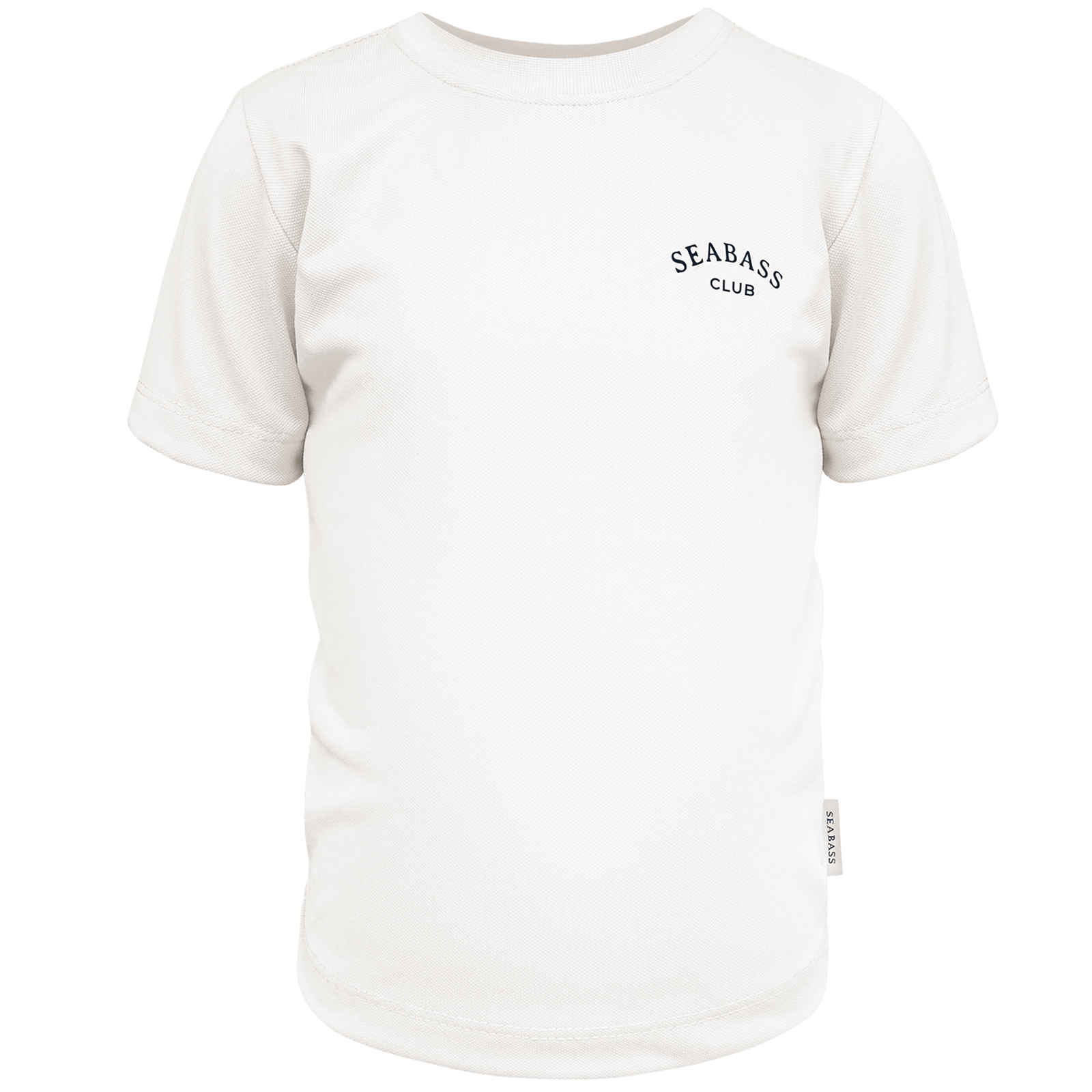 SEABASS Kinder Jongens T-Shirt Wit 2Y