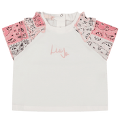 Liu Jo Baby Meisjes T-Shirt Wit