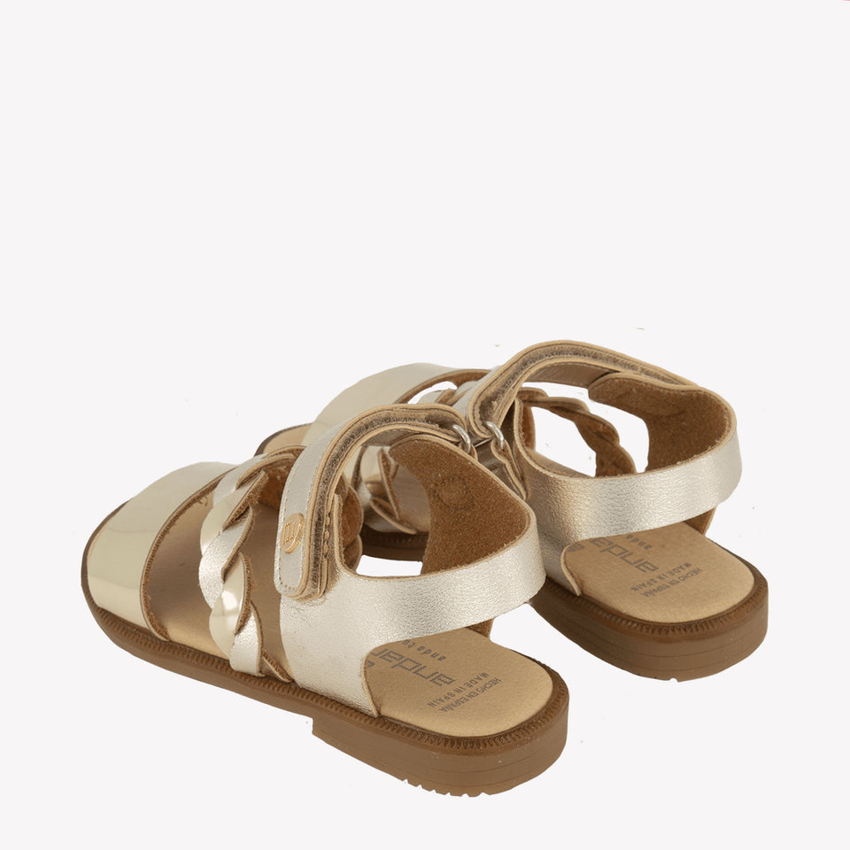 Andanines Meisjes Sandalen In Goud