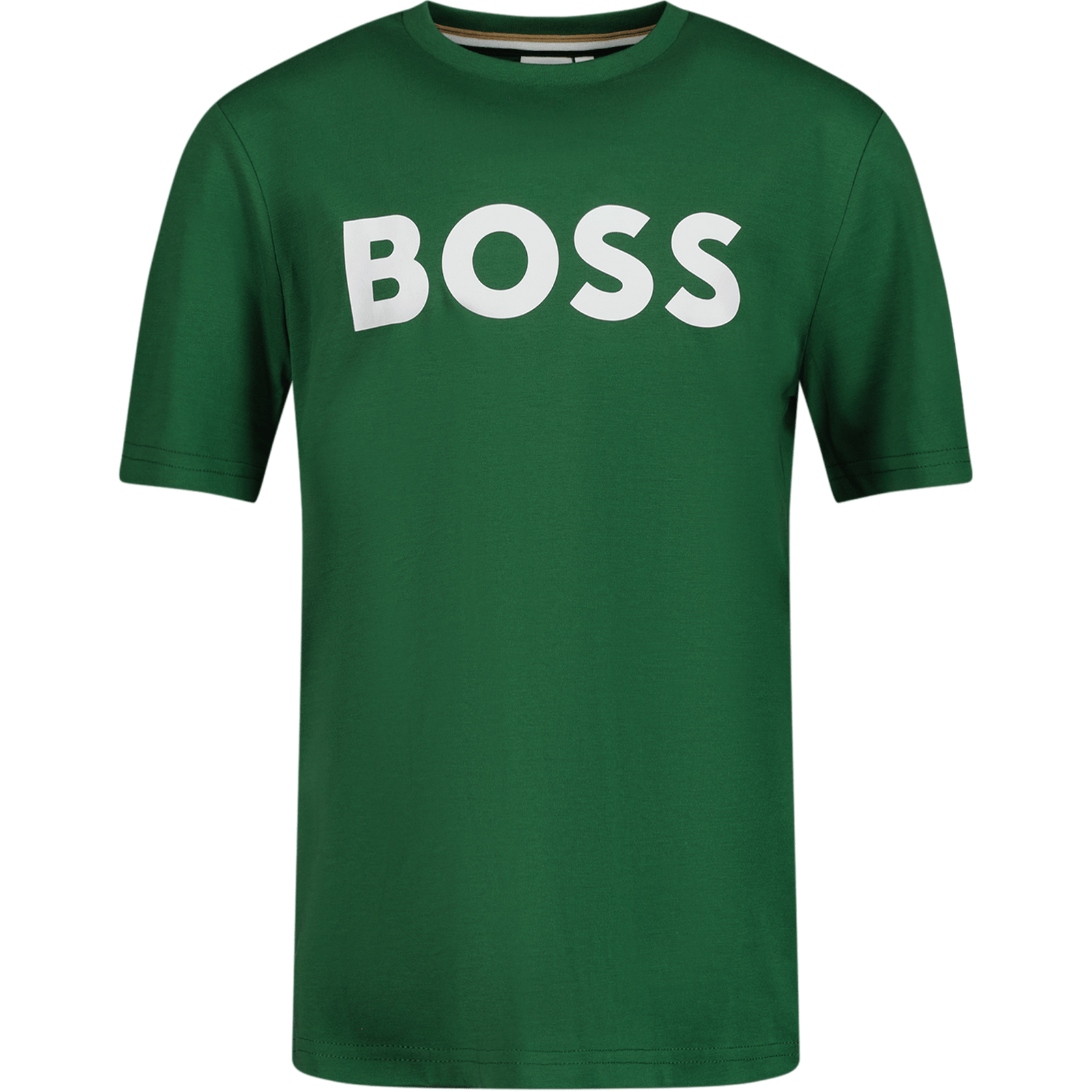 Boss Kinder Jongens T-Shirt Donker Groen 4Y