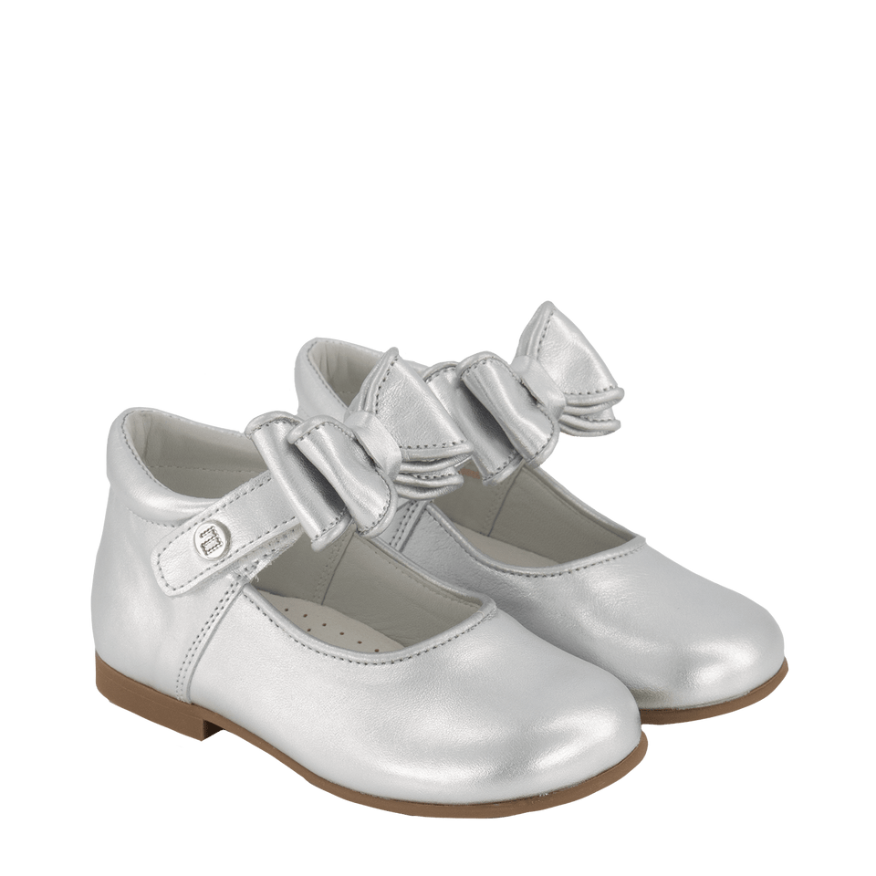 Andanines Kinder Meisjes Schoenen Zilver 19