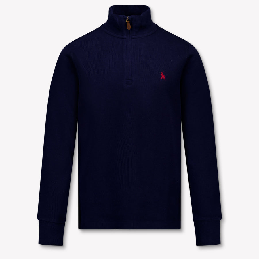 Ralph Lauren Kids Boys Sweater In Navy