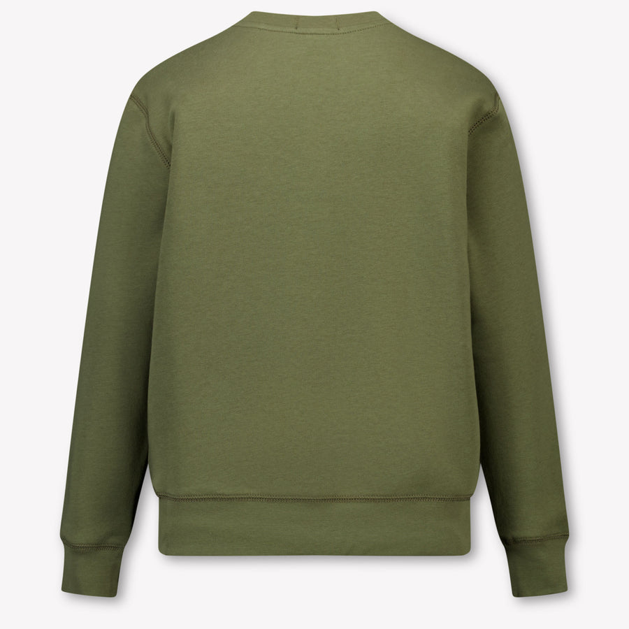 Ralph Lauren Kinder Jongens Trui In Olijf Groen