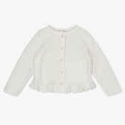 Tartine Et Chocolat Baby Meisjes Vest In Off White