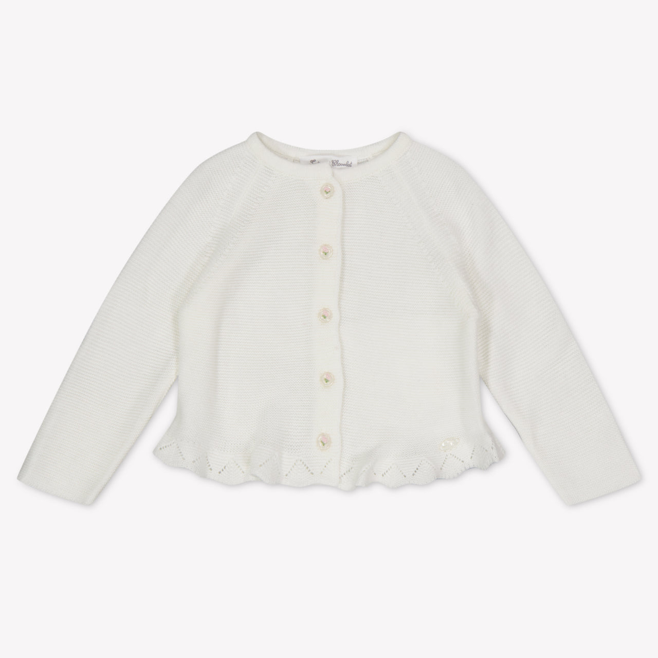 Tartine et Chocolat Baby Meisjes Vest In Off White