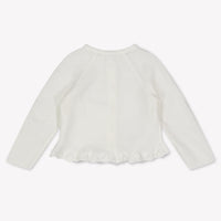 Tartine et Chocolat Baby Meisjes Vest In Off White