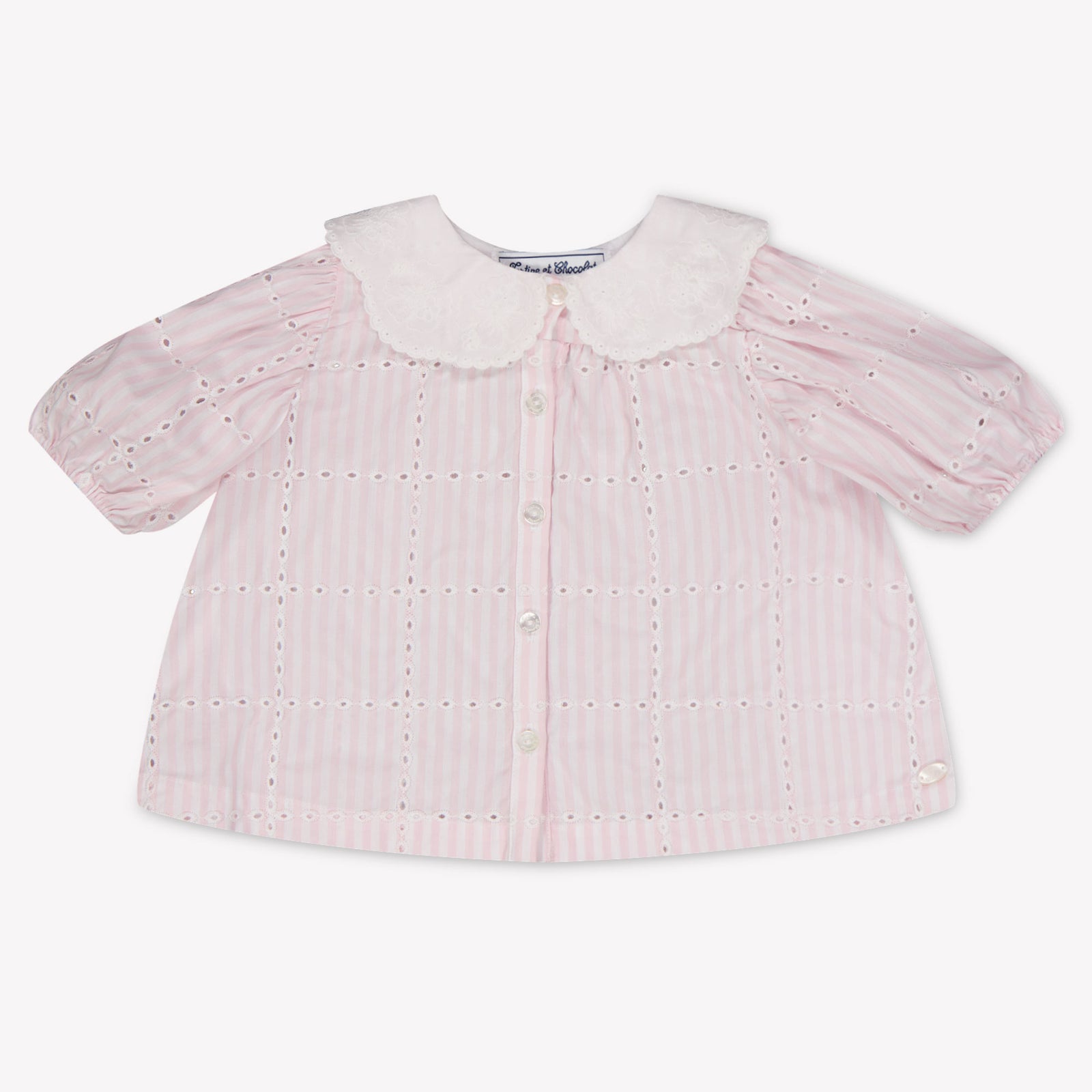 Tartine et Chocolat Baby Meisjes Blouse In Licht Roze