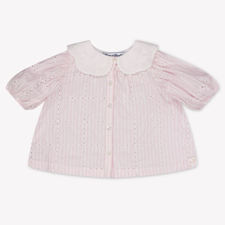 Tartine et Chocolat Baby Meisjes Blouse In Licht Roze