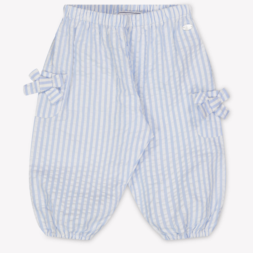 Tartine Et Chocolat Baby Girls Pants In Light Blue
