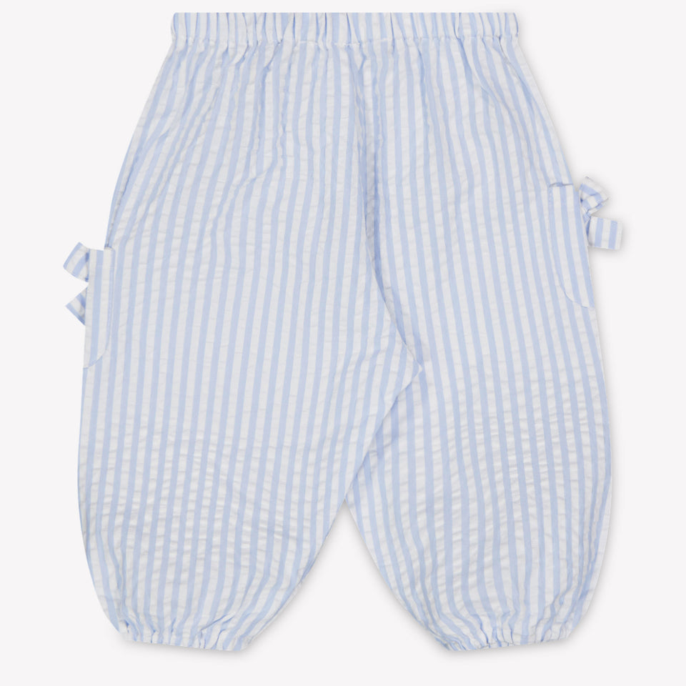 Tartine Et Chocolat Baby Girls Pants In Light Blue