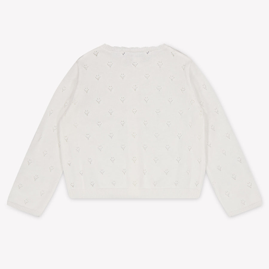 Tartine et Chocolat Baby Meisjes Vest In Wit