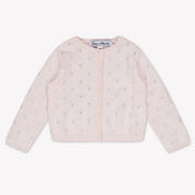 Tartine Et Chocolat Baby Meisjes Vest In Licht Roze