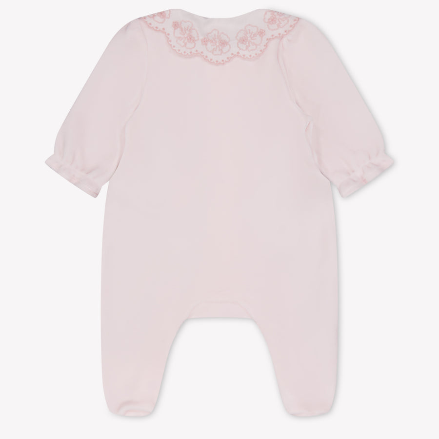 Tartine Et Chocolat Baby Girls Playsuit In Light Pink