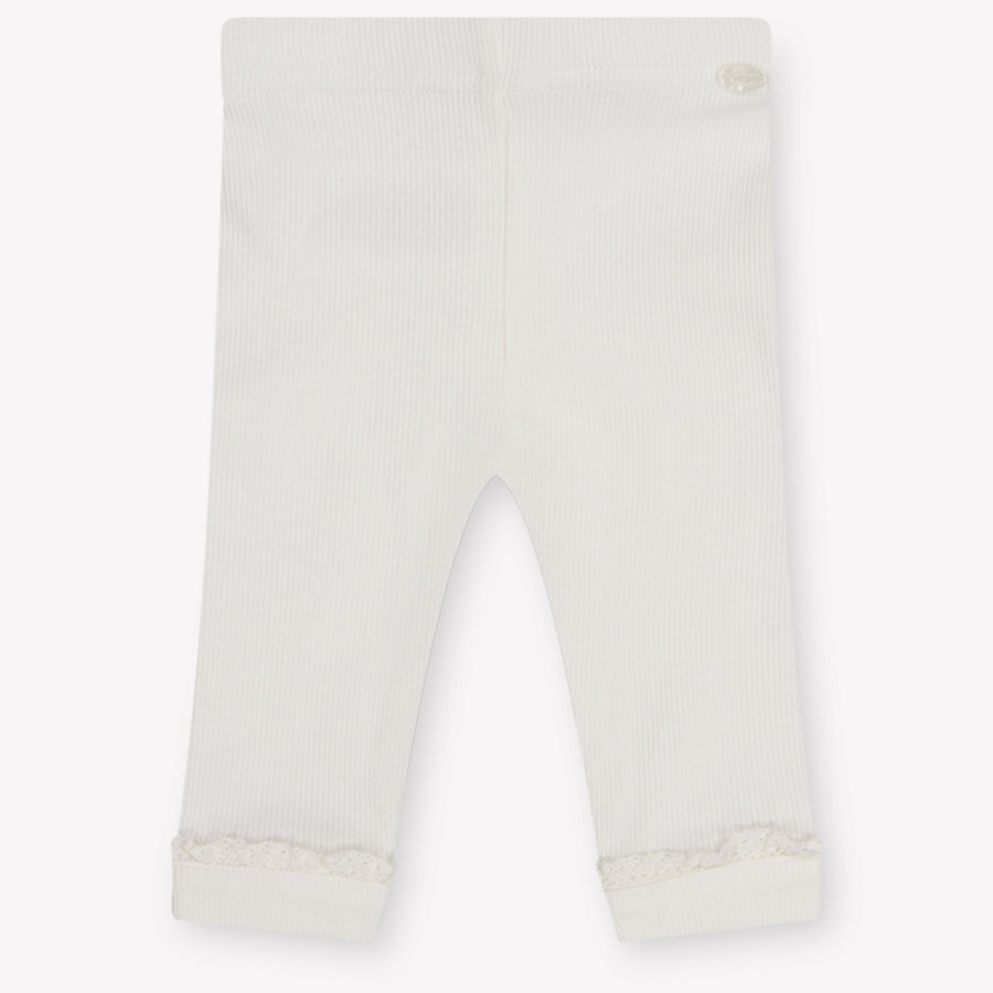 Tartine et Chocolat Baby Girls Legging in White
