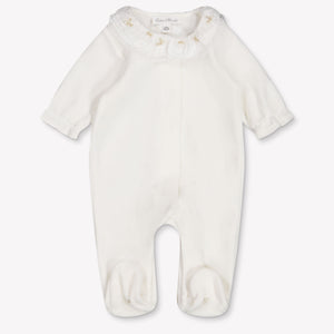 Tartine Et Chocolat Baby Girls Playsuit In White