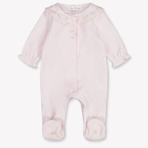 Tartine Et Chocolat Baby Girls Playsuit In Light Pink