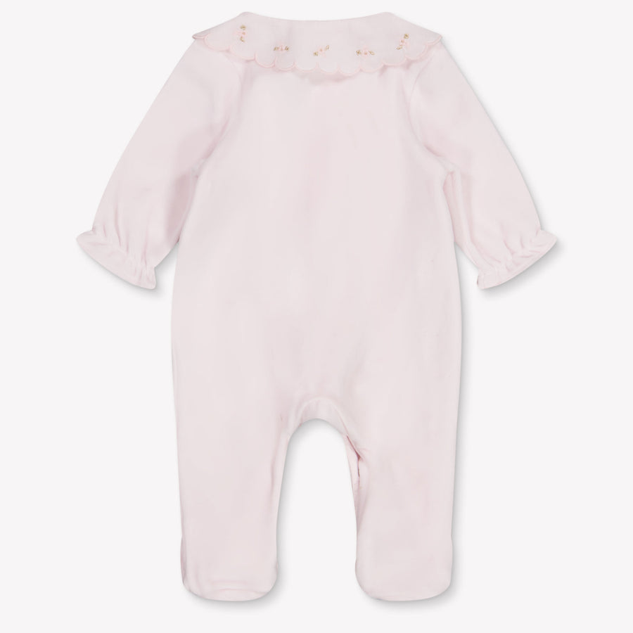 Tartine Et Chocolat Baby Girls Playsuit In Light Pink