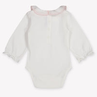 Tartine Et Chocolat Baby Girls Romper In White