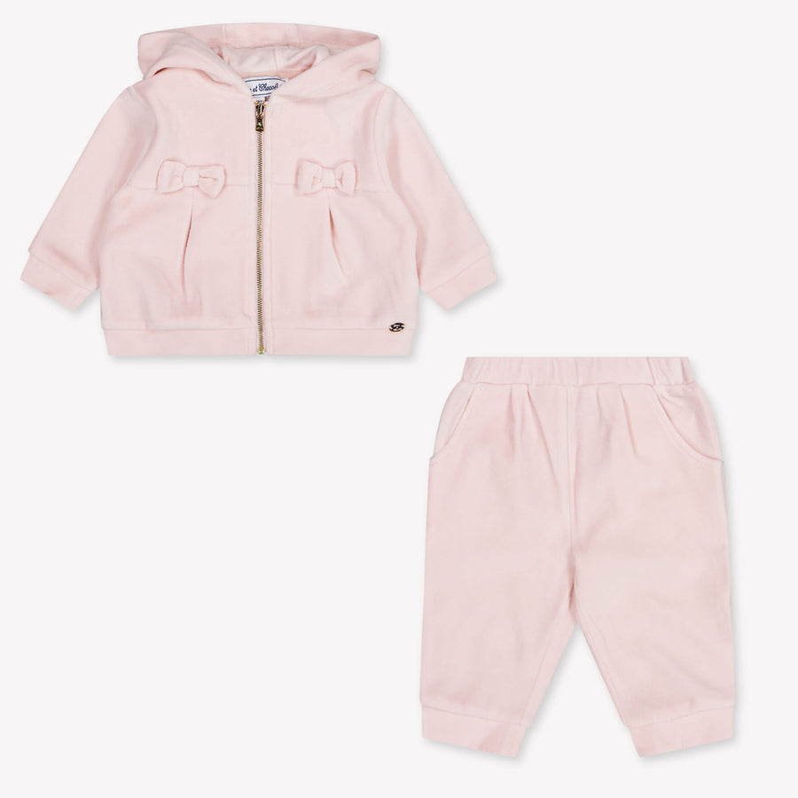 Tartine et Chocolat Baby Meisjes Joggingpak In Licht Roze