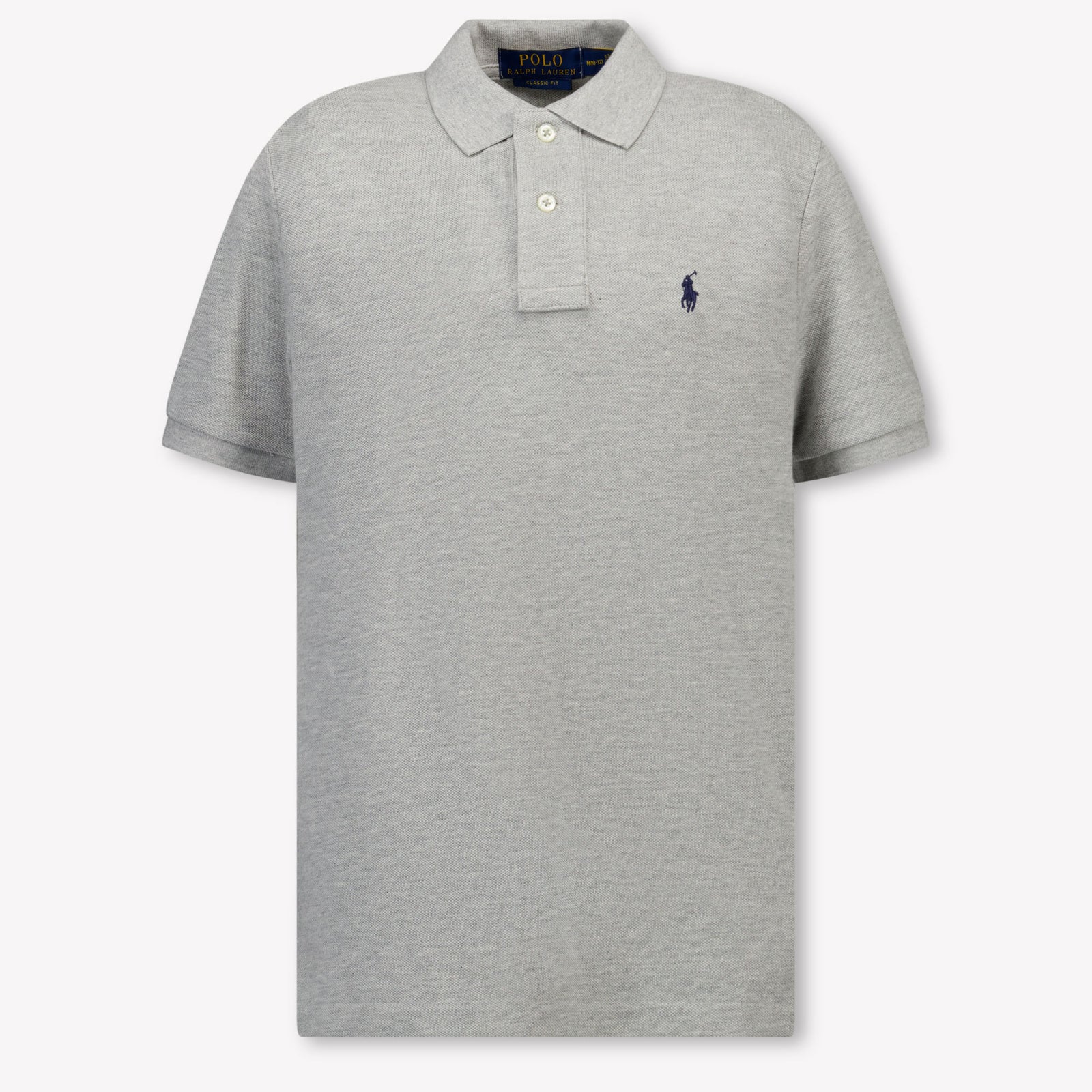 Ralph Lauren Kinder Jongens Polo In Licht Grijs